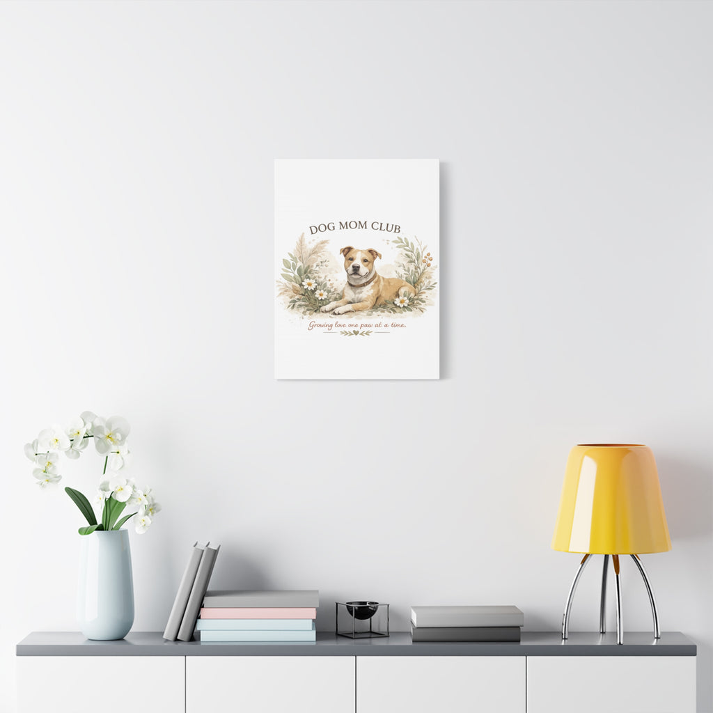 Dog Mom's Wild Garden | Matte Canvas, Stretched, 1.25"